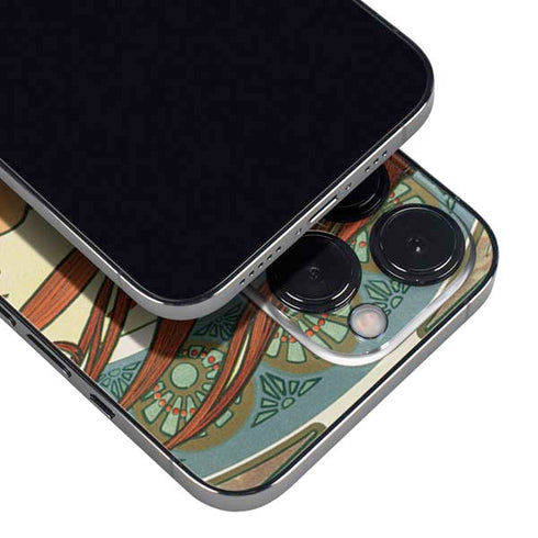 Alphonse Mucha The Arts, Dance iPhone 14 Pro Skin
